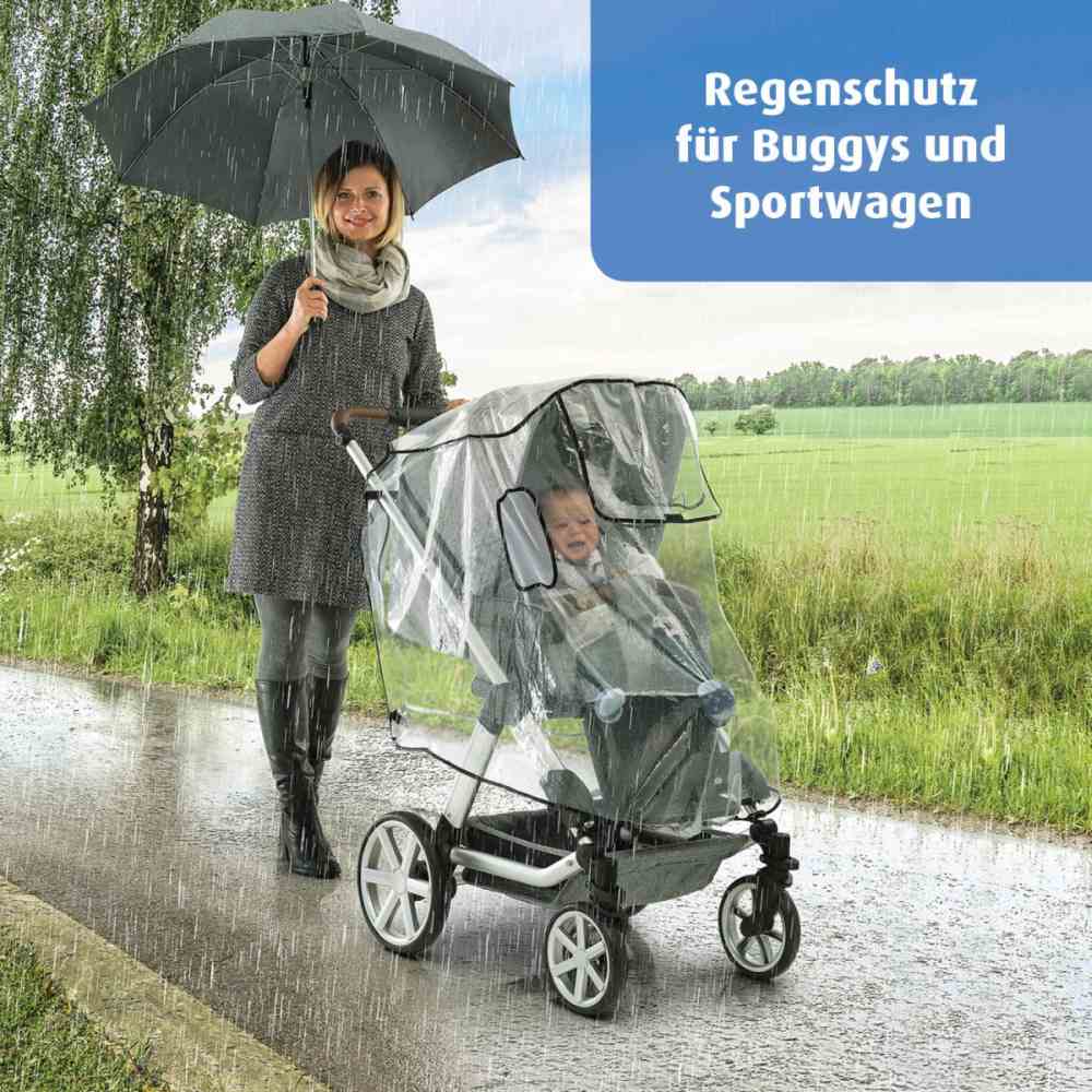 RainCover Active Regenschutz für Buggys und Sportwagen