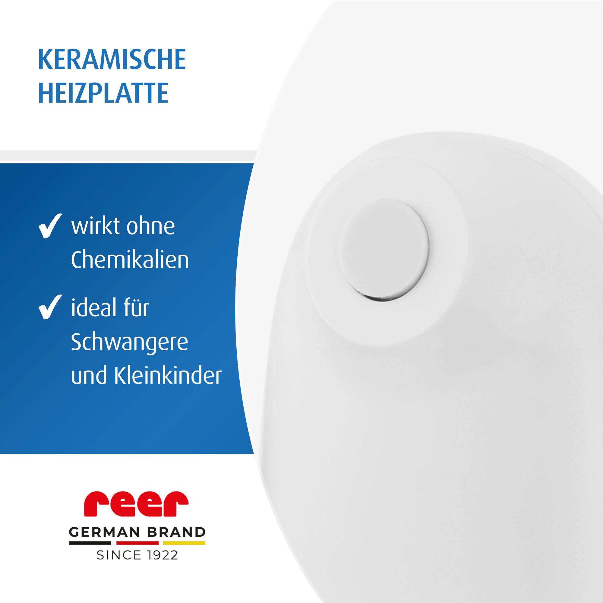 Produkt vor weißem Hintergrund