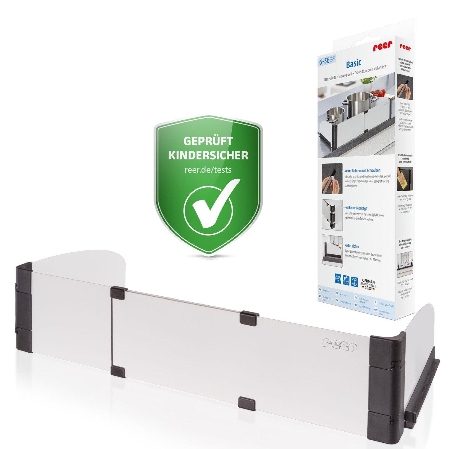 Produkt vor weißem Hintergrund