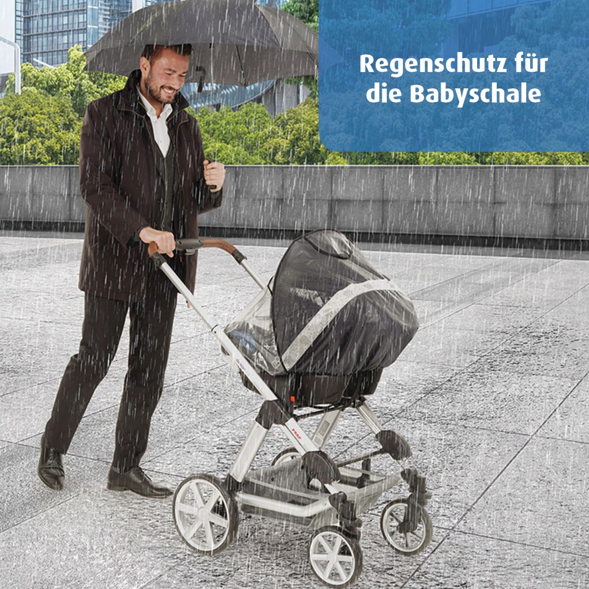 RainSafe Baby rain cover for baby seats