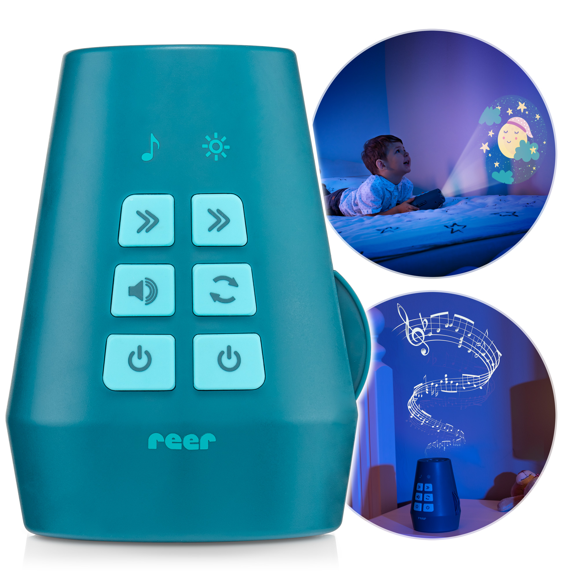 DreamBeam motif projector, petrol