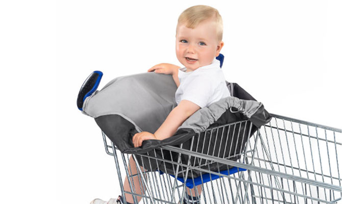 Kinder Sicherheit Sitzbezug Einkaufen Baby Hochstuhl Einkaufswagen Abdeckung DHL 