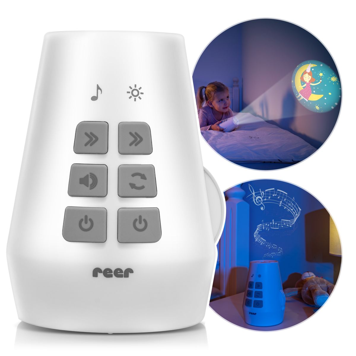 DreamBeam motif projector, white