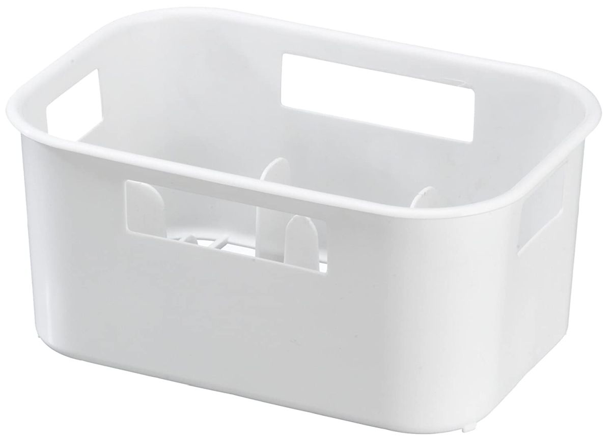Bottle crate, pearly cream white