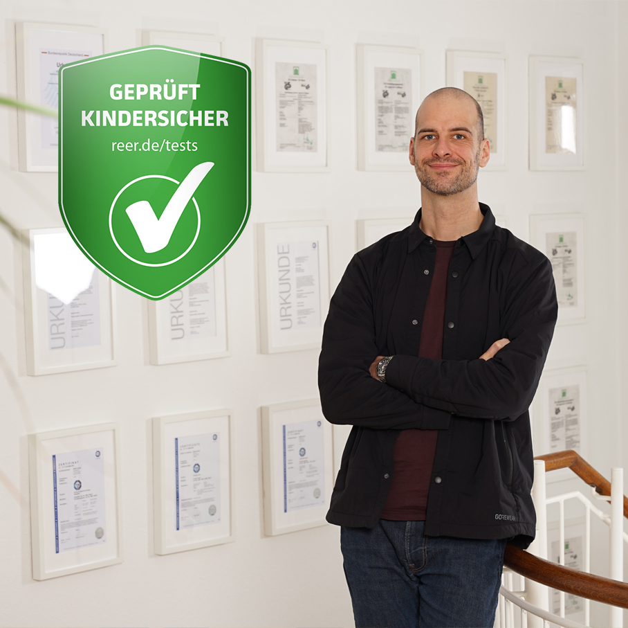 Geprüft kindersicher