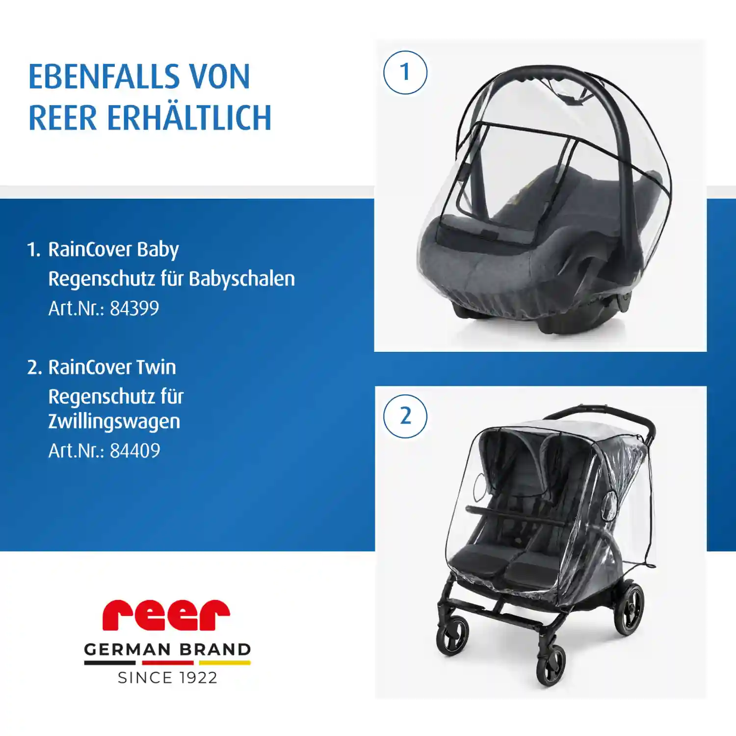 Alternative Regenschutz Produkte von reer