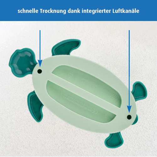 Bath thermometer turtle