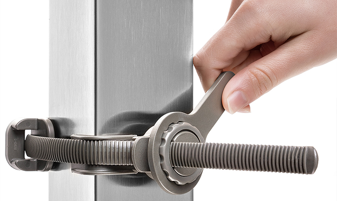 Besonders einfache Montage