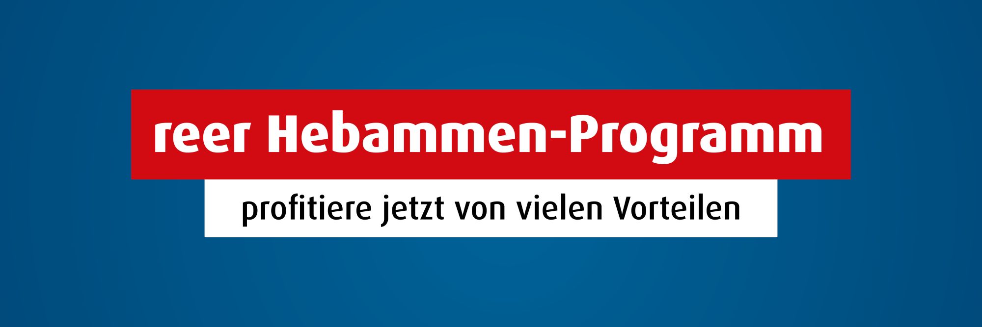 Header für das Hebammenprogramm