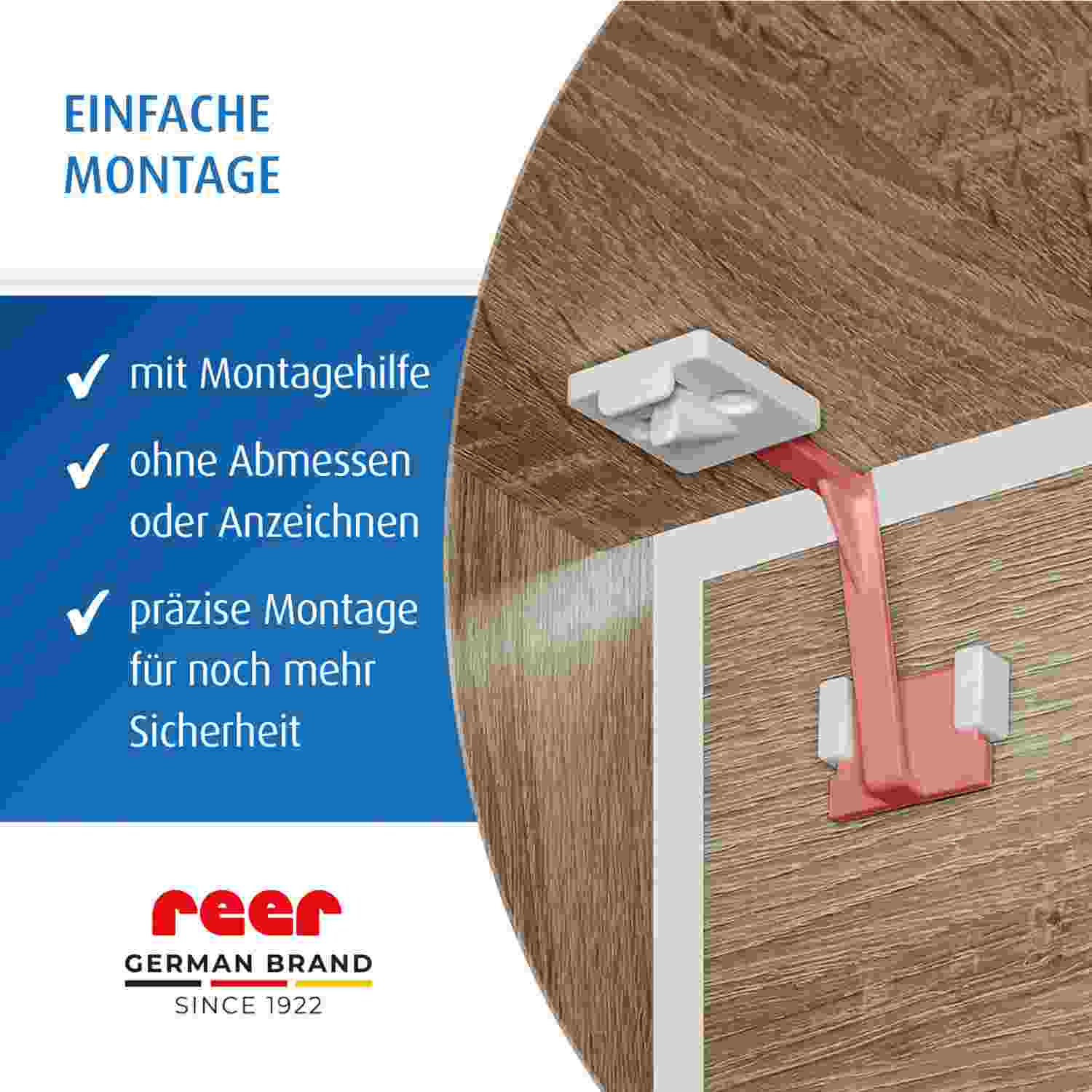 Produkt angebracht