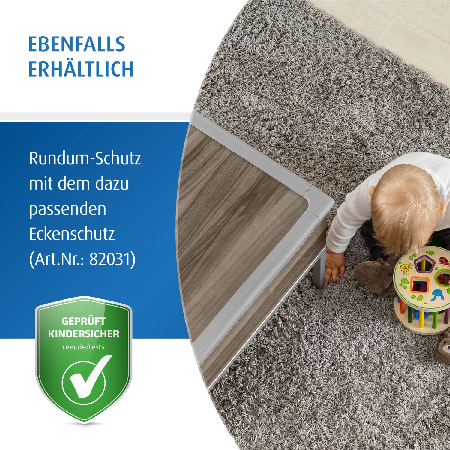 Kantenschutz soft, grau