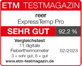 ExpressTemp Pro digitales Express-Fieberthermometer