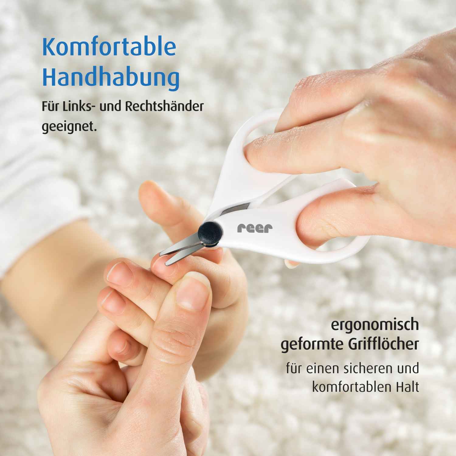 komfortable Handhabung