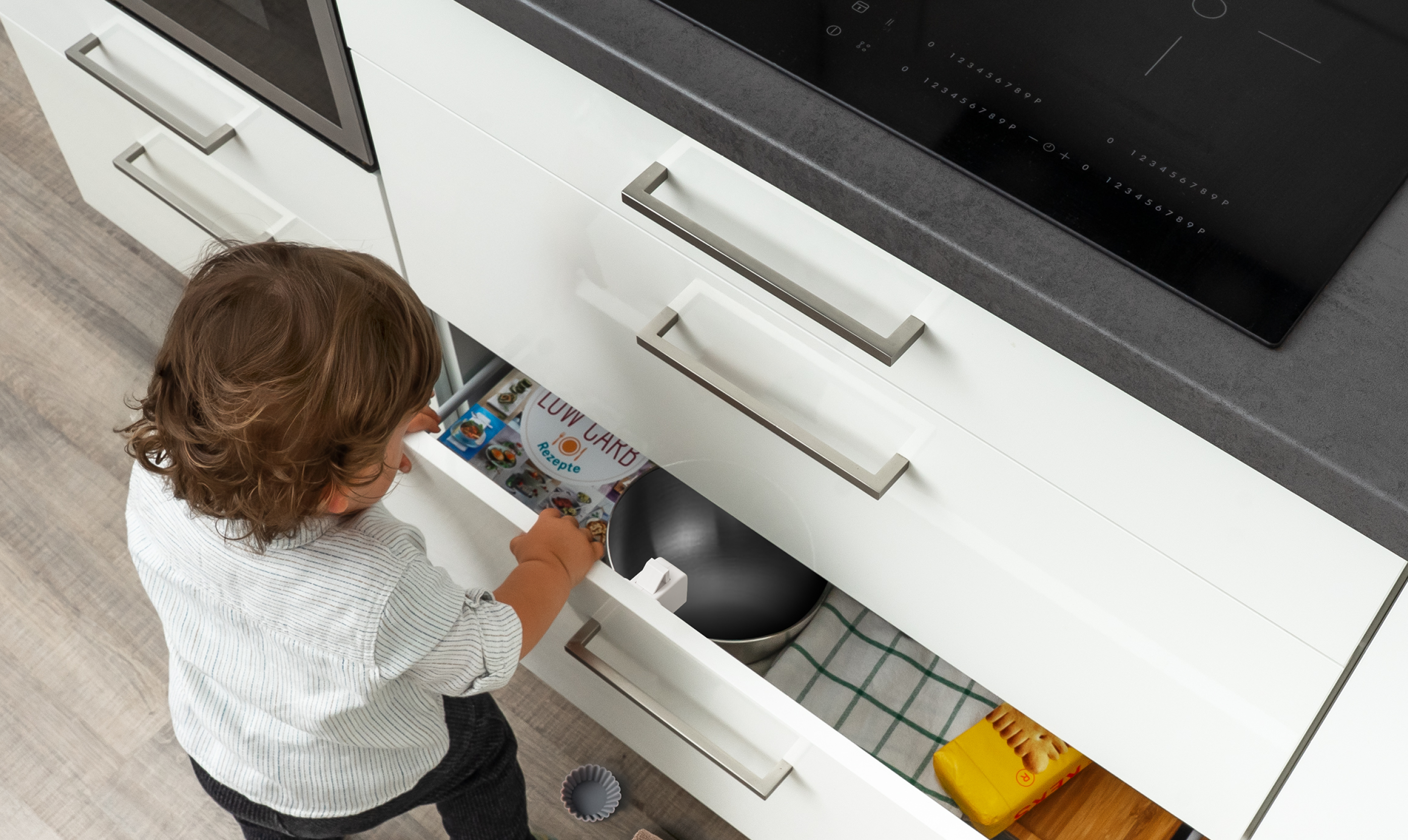 Keine eingeklemmten Kinderfinger