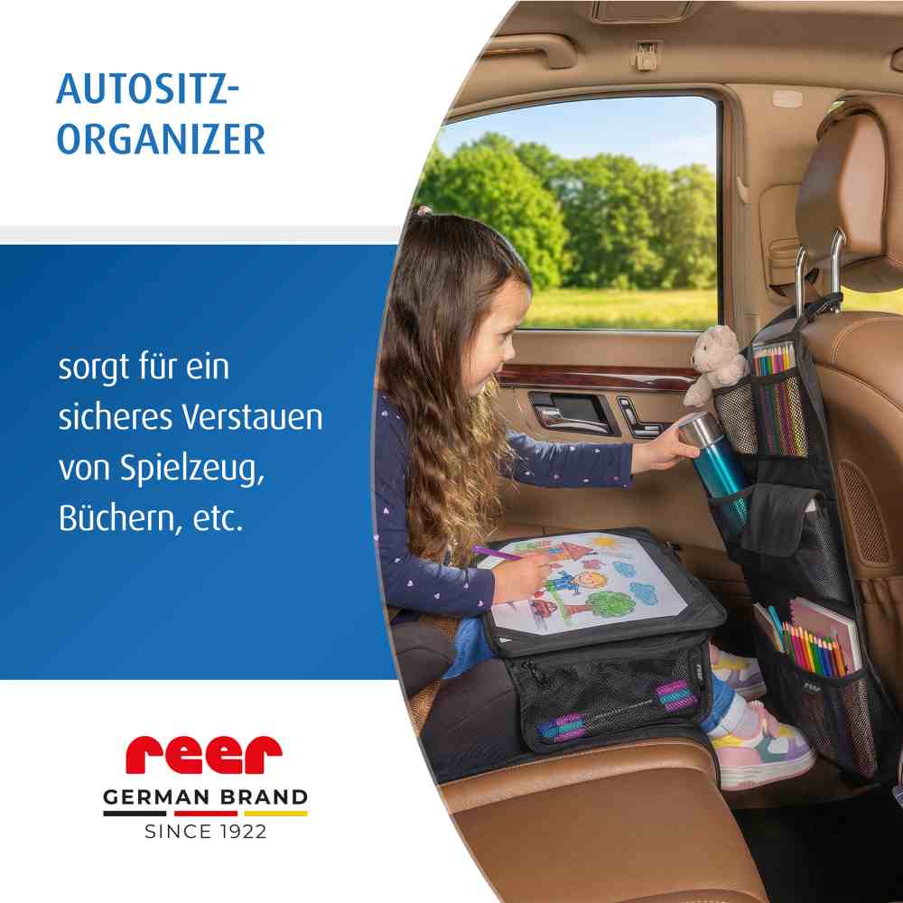 TravelKid Tidy Autorücksitz-Organizer rPET 