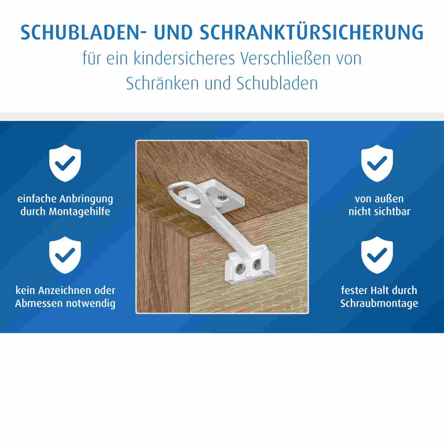 Produkt angebracht