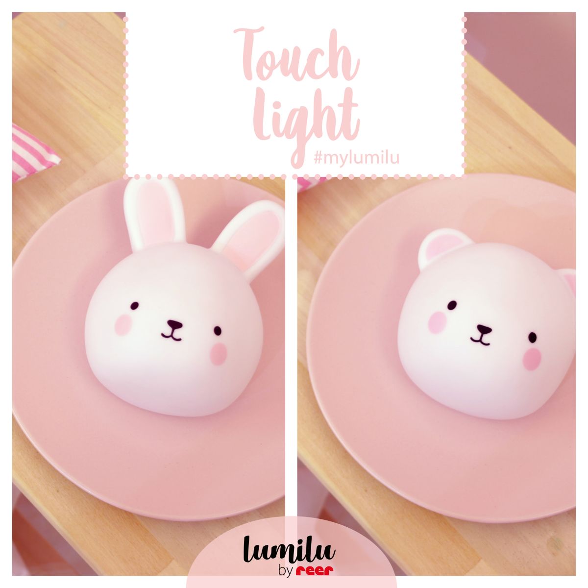 Bunny - Touch Light lumilu Nachtlicht - Geprüfte B-Ware