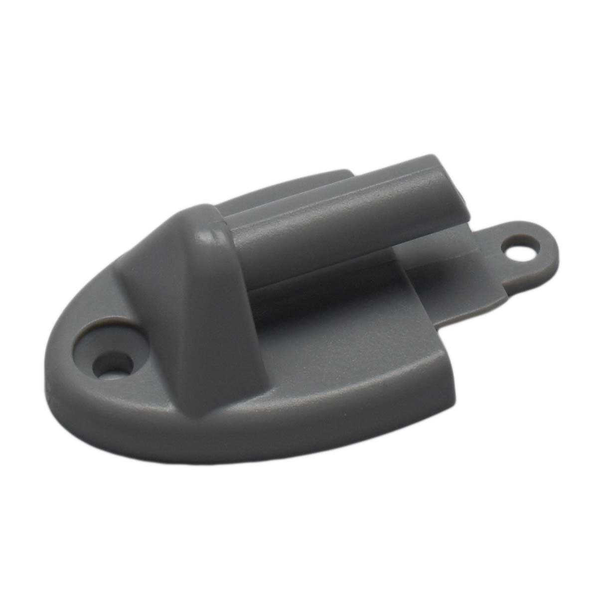 Hinge part bottom, light gray (for grille 46101, 46115).