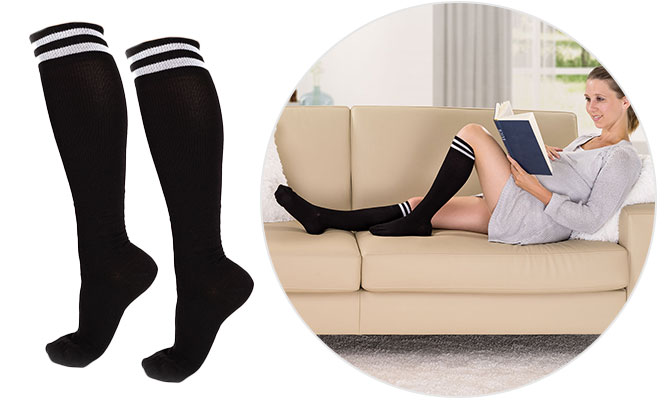 Pregnancy support stockings