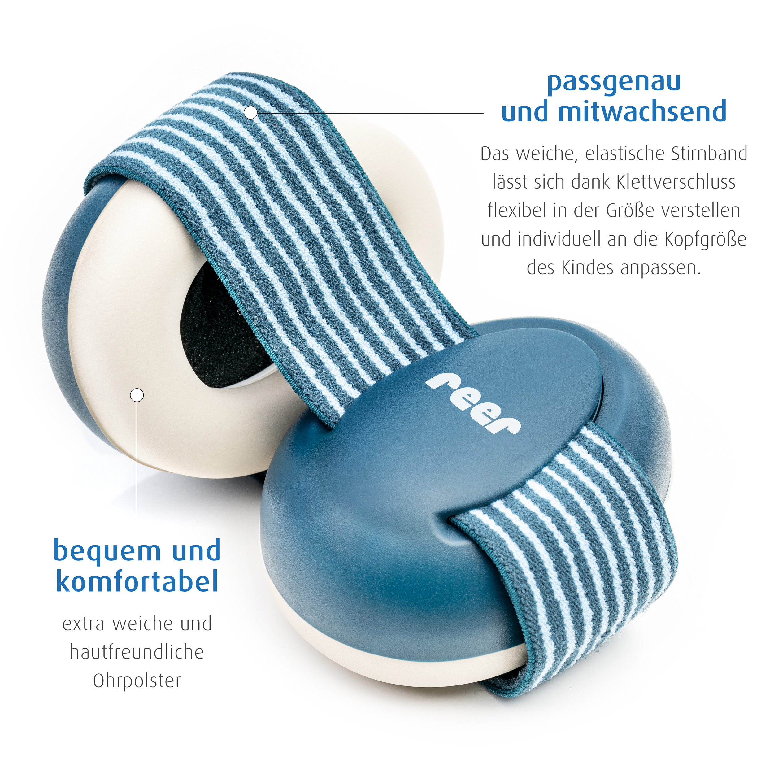 SilentGuard Baby Kapselgehörschutz, blau