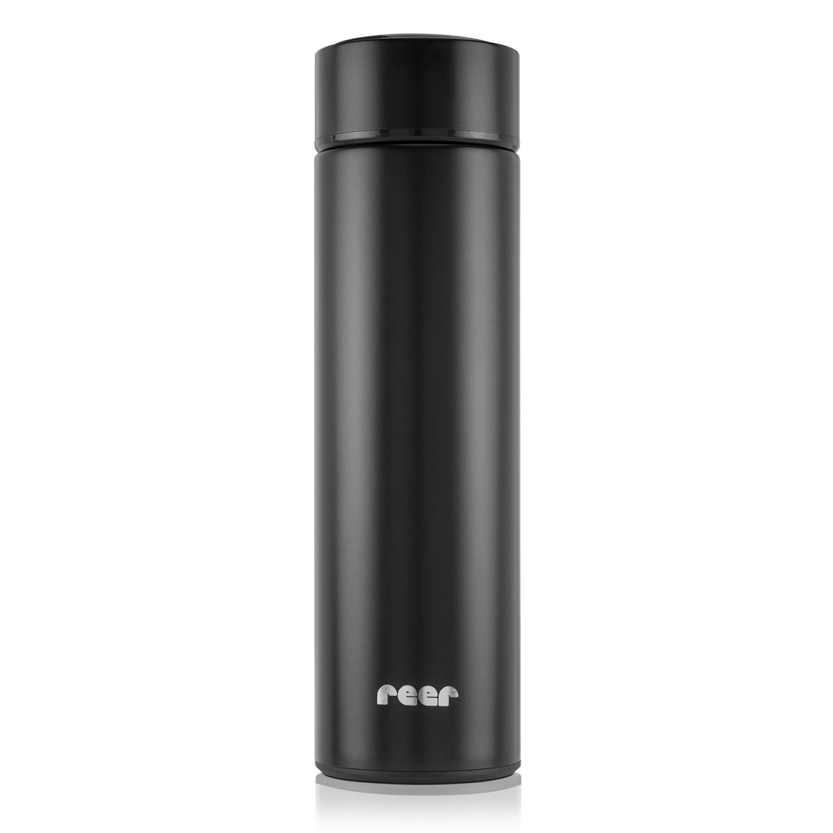 ColourDesign Edelstahl-Isolierflasche, 450 ml schwarz
