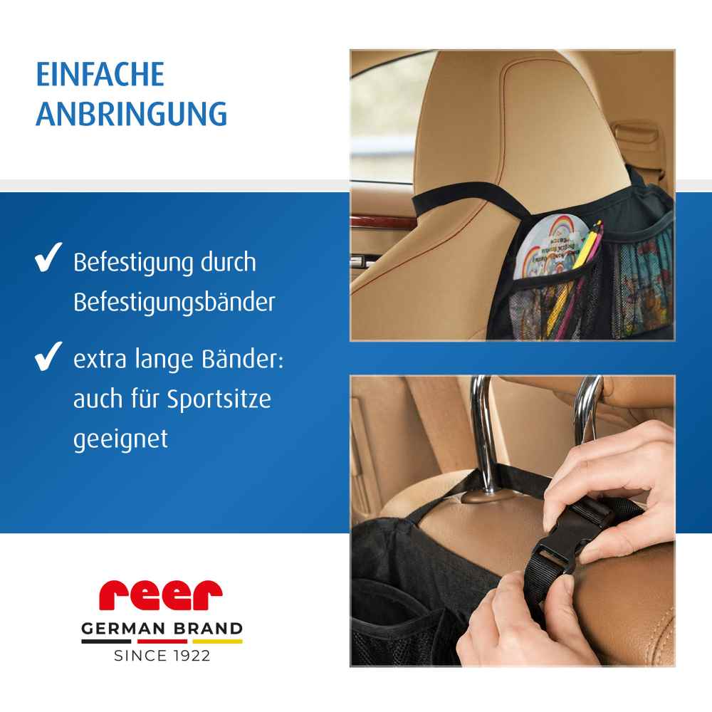 TravelKid Tidy Autorücksitz-Organizer rPET 