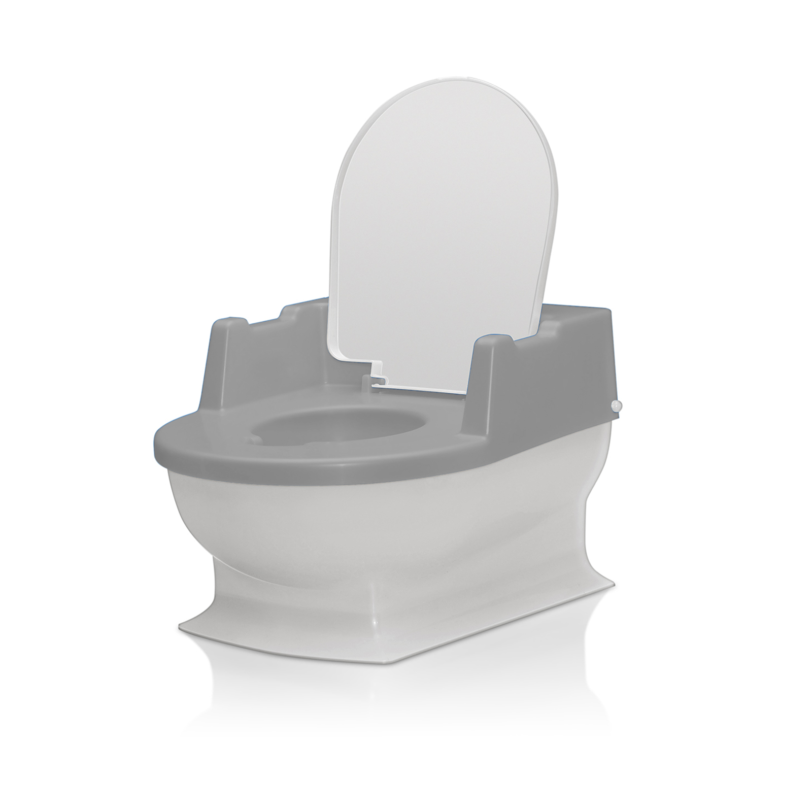 Sitzfritz - Die Mini-Toilette zum Großwerden, weiß-grau