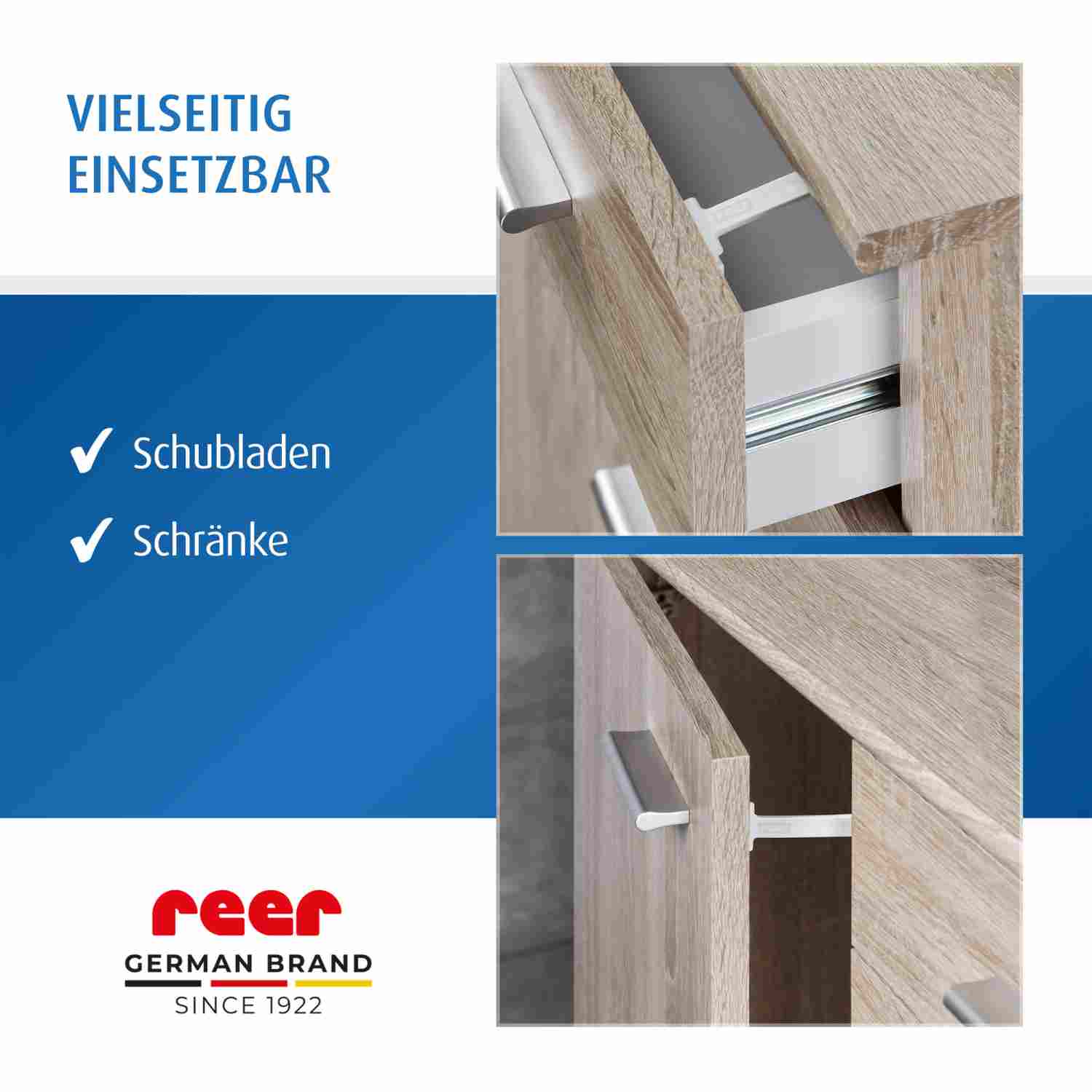 Produkt angebracht