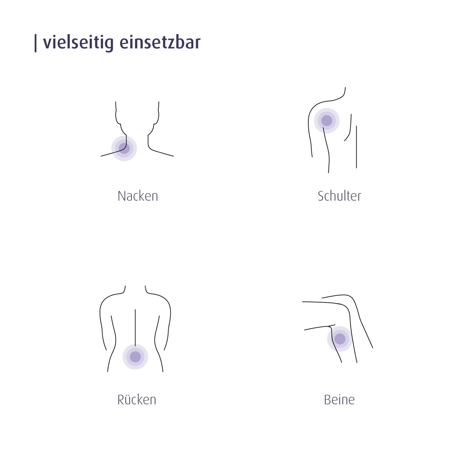 Massageroller vielseitig einsetzbar