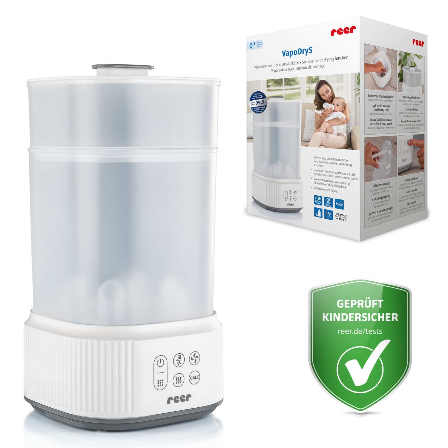 VapoDryS Vaporisator mit Trocknungsfunktion