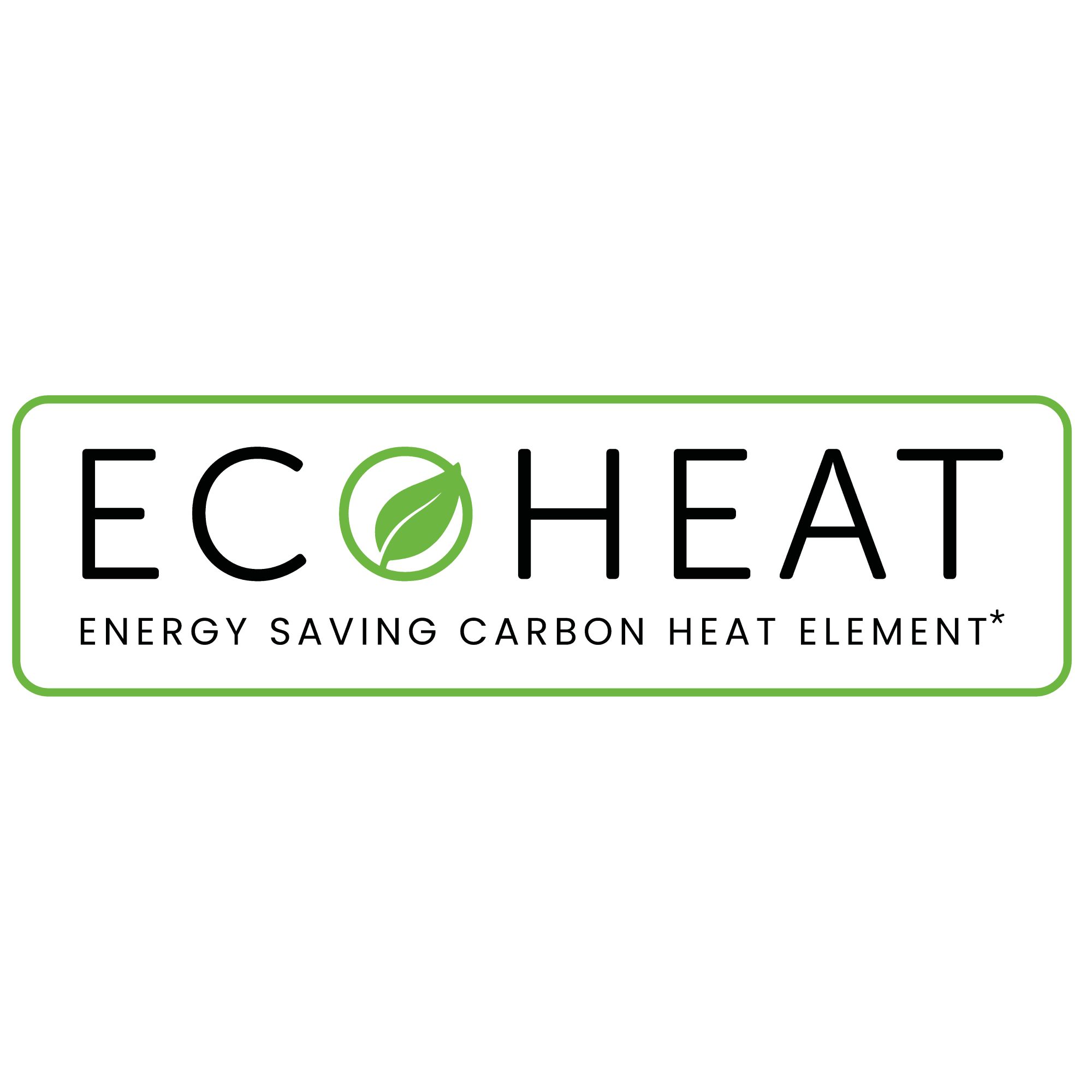 ECOHEAT Logo vor weißem Hintergrund