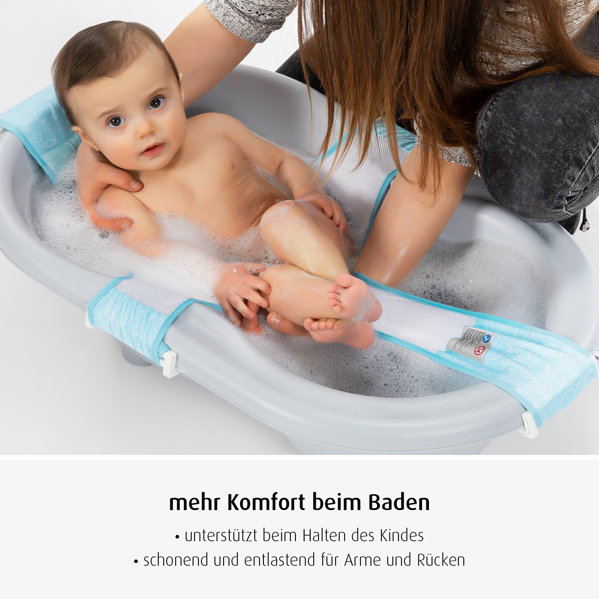 MyHappyBath Sling - Baby-Badewannen-Netz