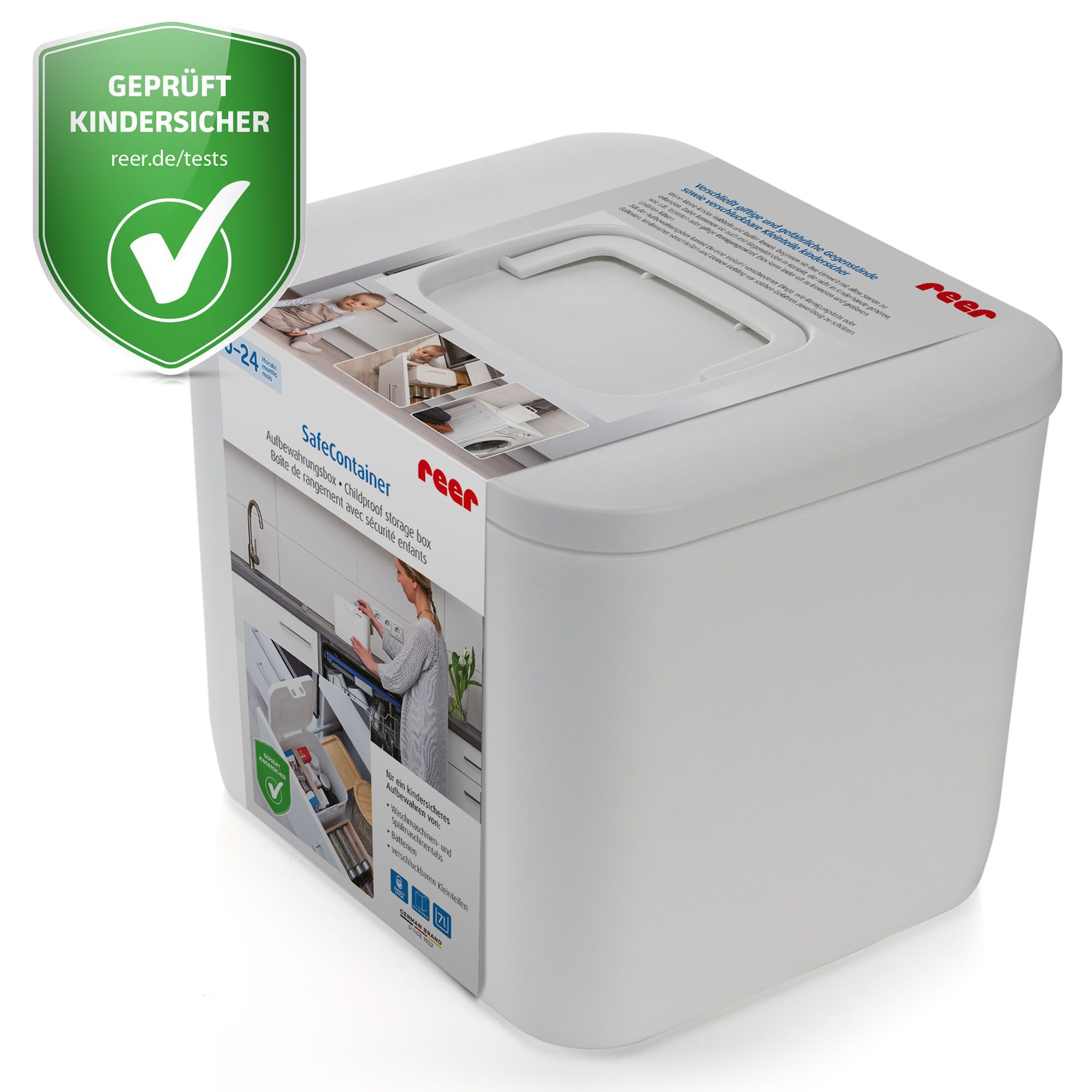 SafeContainer Kindersichere Aufbewahrungsbox