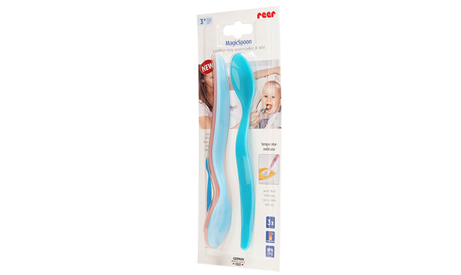 MagicSpoon baby spoon with temperature indication