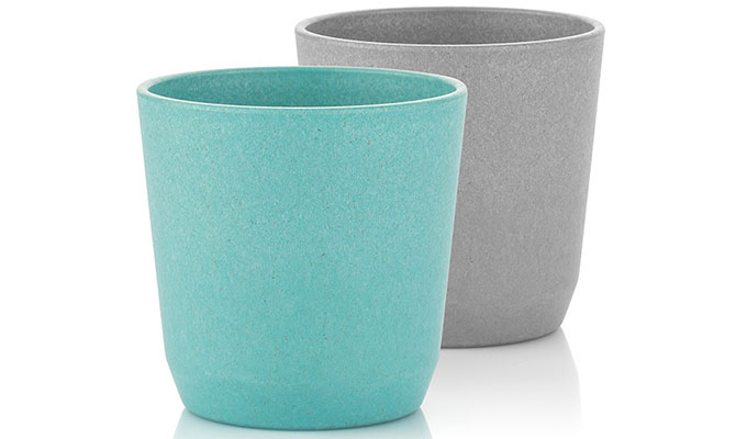 Growing Cup, 2er Set, blue / gray