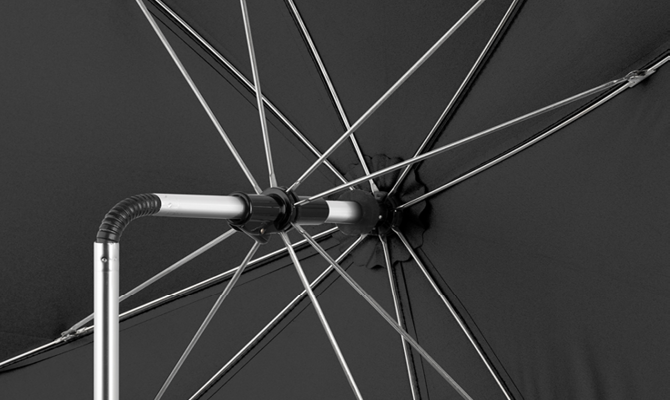 Individuell an den Sonnenstand anpassbar 