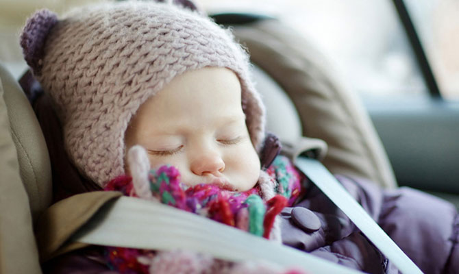 Keeping an eye on the little ones - for a relaxed car journey