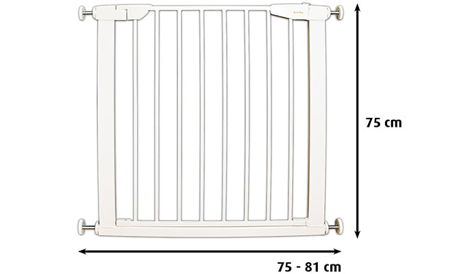 🦕 Suitable for threshold widths of 75-81 cm