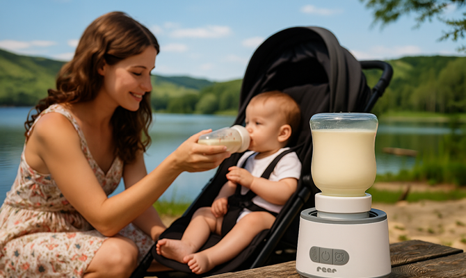 Warme Babyfläschchen – ganz ohne Steckdose