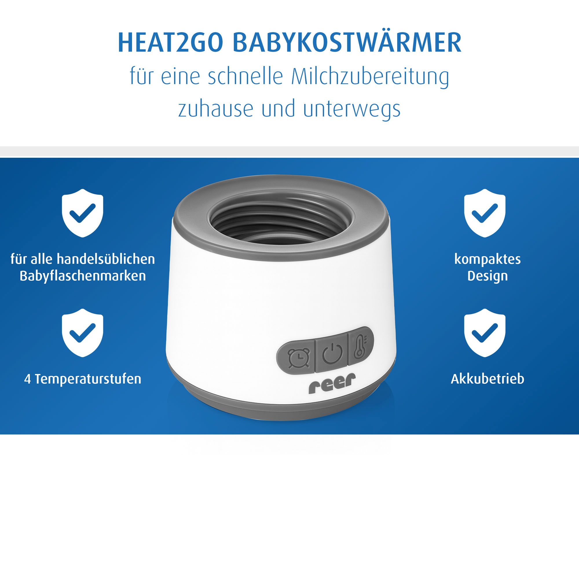 Basis des Heat2Go mit Keyfeatures.