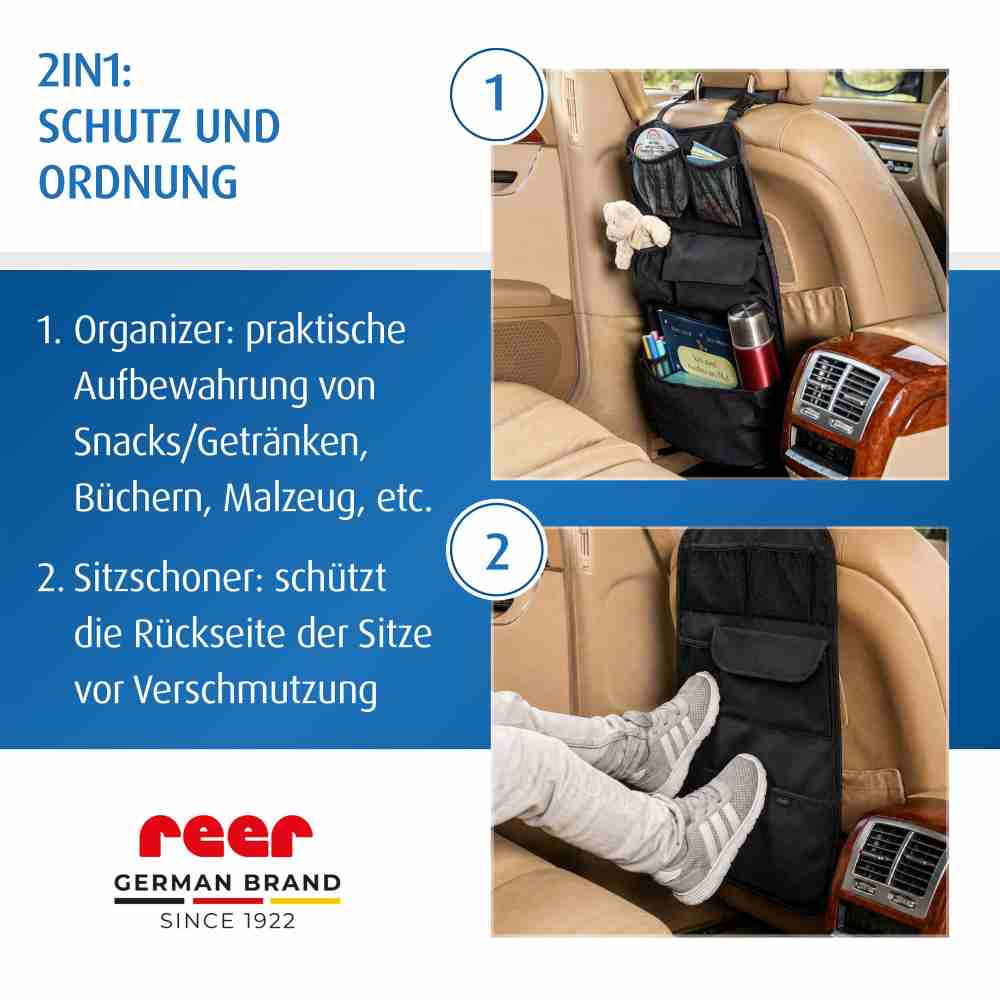 TravelKid Tidy Autorücksitz-Organizer rPET 