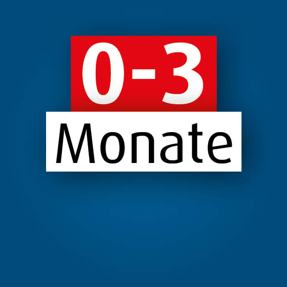 0 - 3 Monate