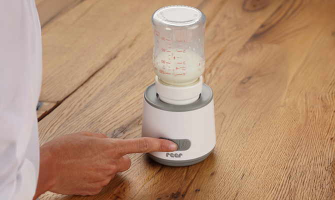 Immer die passende Temperatur für Babymilch