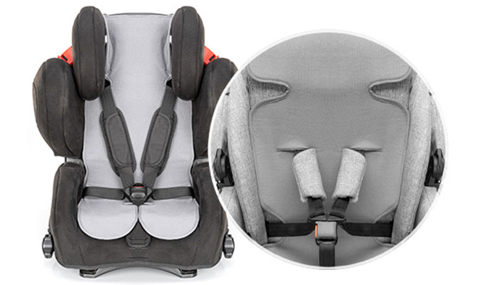 reer Kindersitz-Unterlage TravelKid Protect, rutschfeste Unterlage, ISOFIX  geeignet, für alle herkömmlichen Modelle, grau : : Baby