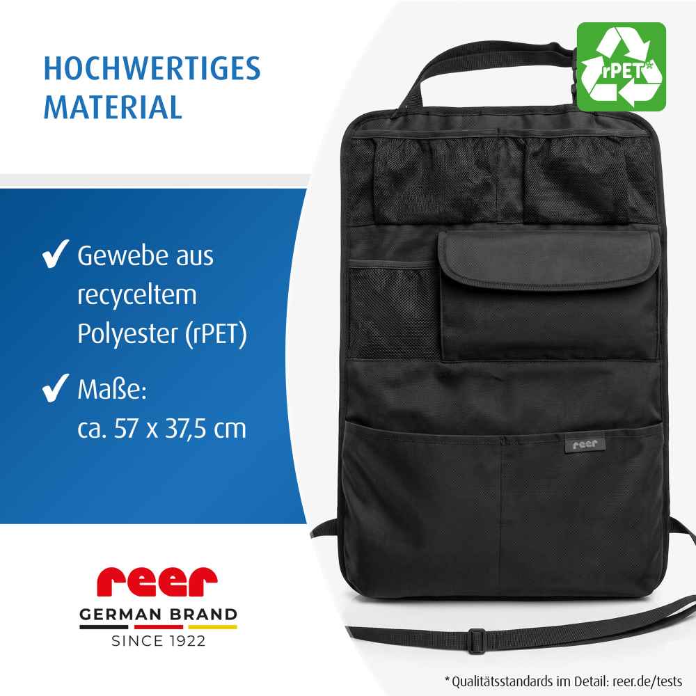 TravelKid Tidy Autorücksitz-Organizer rPET 