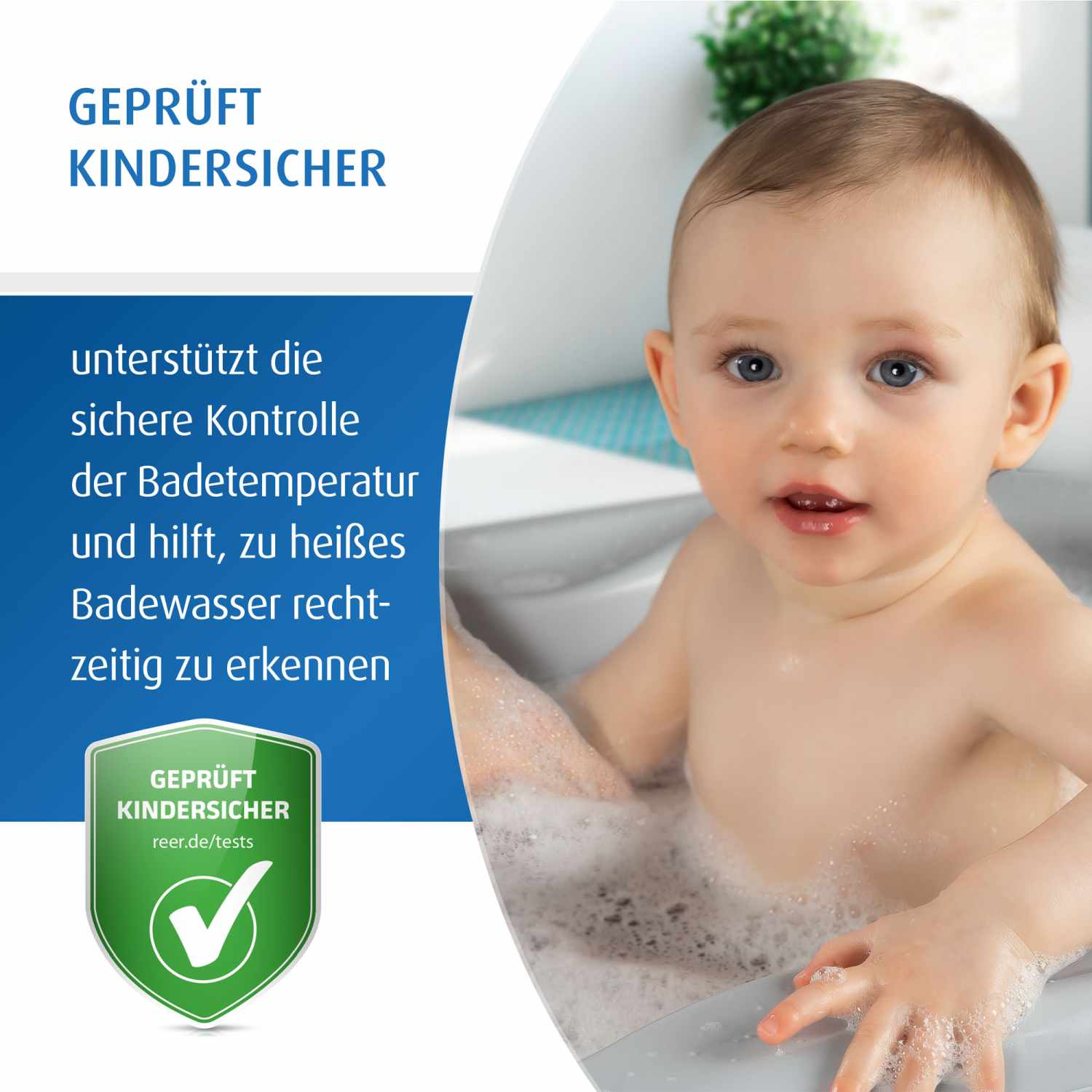 Badetherometer geprüft
