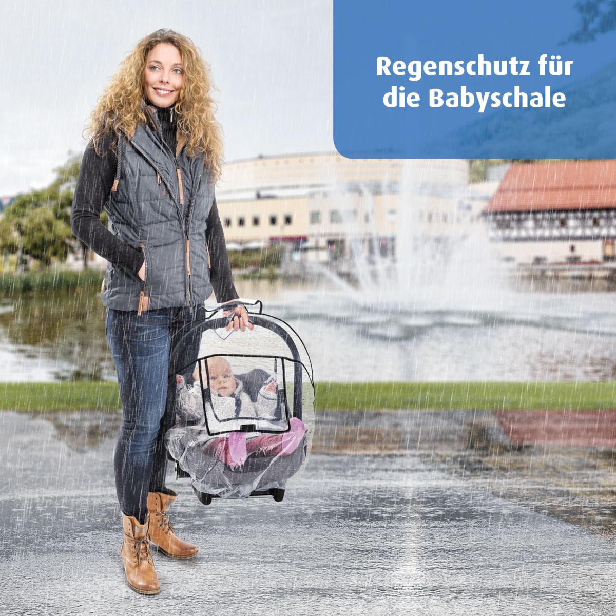 RainCover Baby Regenschutz für Babyschale