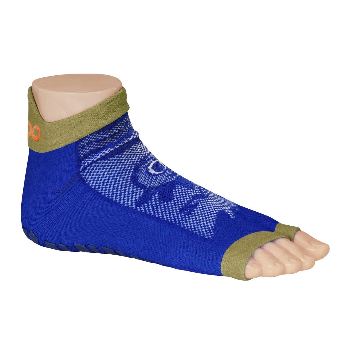 Sweakers Anti-Rutsch-Schwimm-Socken, blau, Größe 23-26