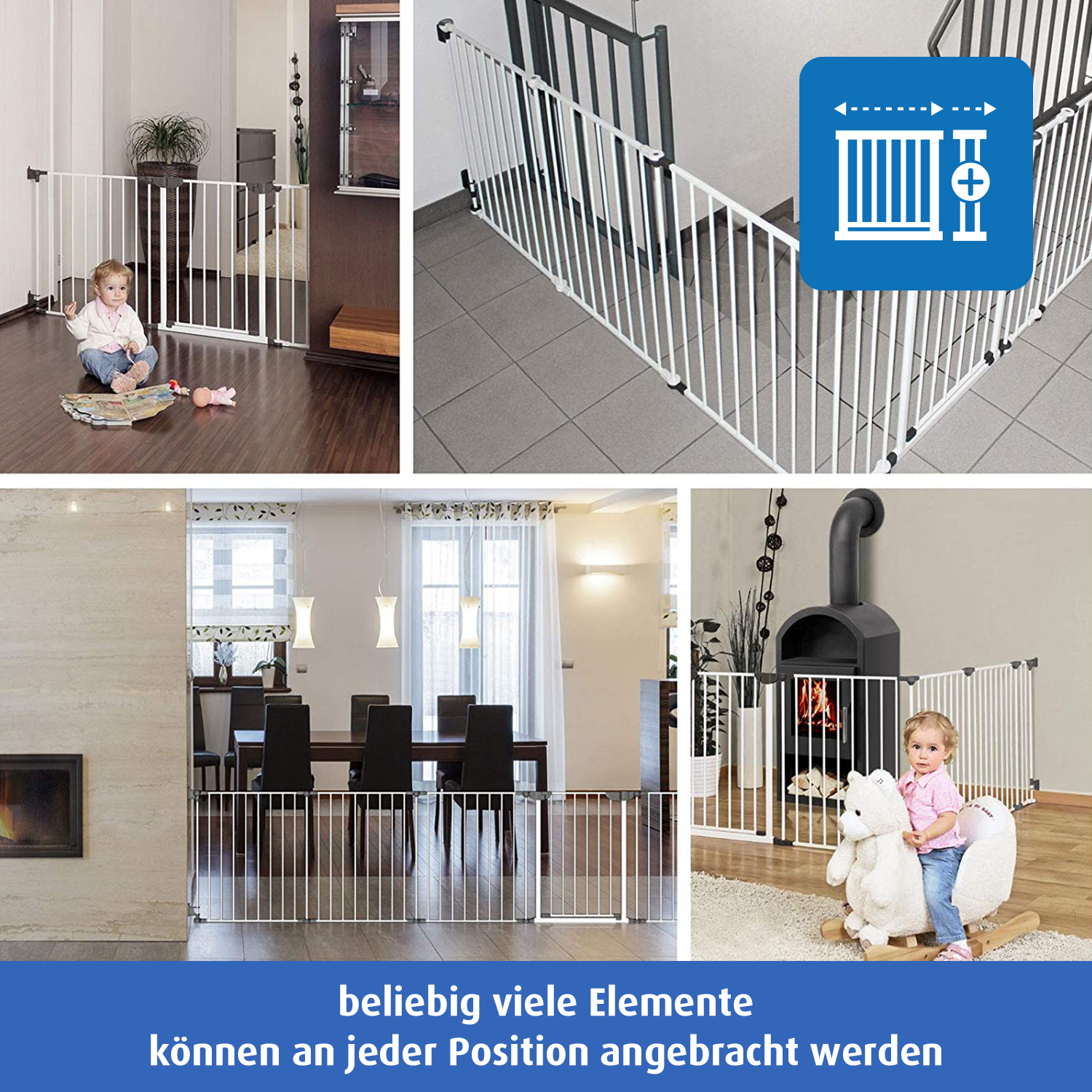 MyGate Modul based safety gate and room divider