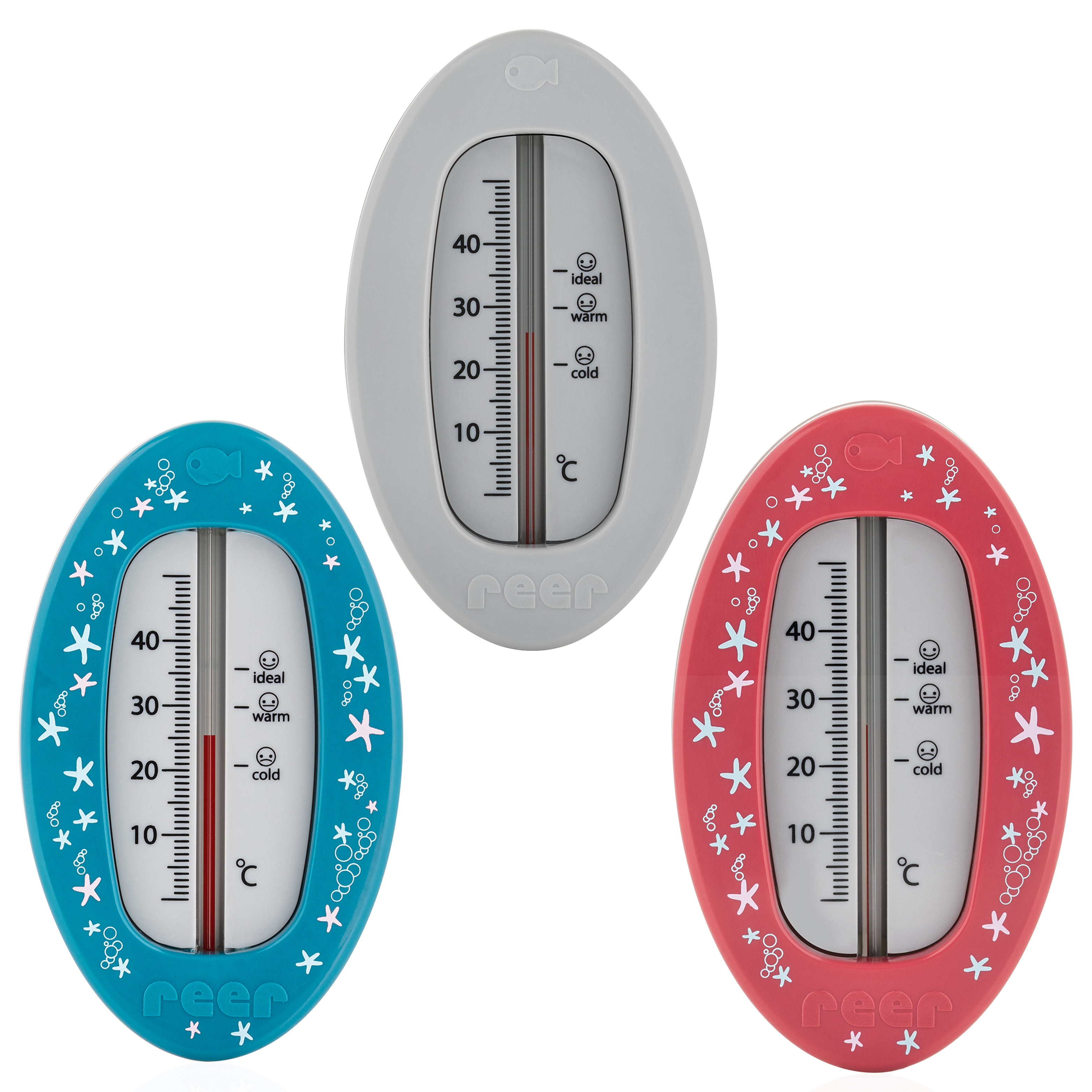 Bath thermometer oval